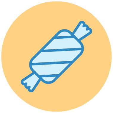 Şeker basit tasarım vektör illüstrasyonu