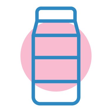 Yemek. Web simgesi basit illüstrasyon