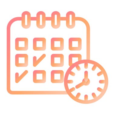 Program. Web simgesi basit illüstrasyon 