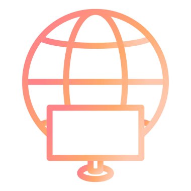 genel ağ vektör illüstrasyonu