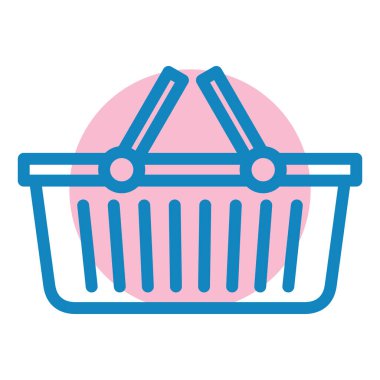 Alışveriş sepeti. Basit tasarım