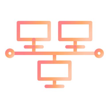 ağ paylaşımı. Basit resimleme