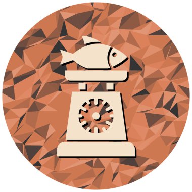 şirin çizgi film simgesinin vektör illüstrasyonu