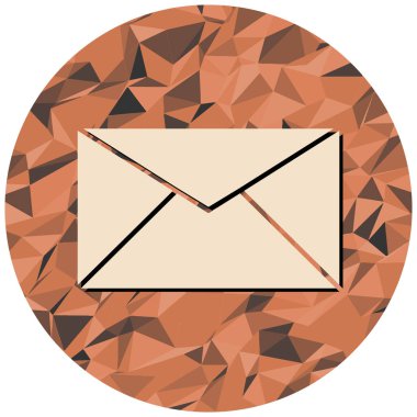 E- posta simgesi vektör illüstrasyonu