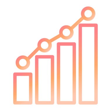Büyüme. Web simgesi basit illüstrasyon 