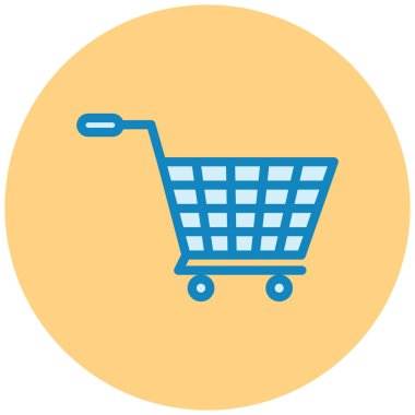 Alışveriş arabası. Basit tasarım