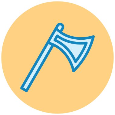 Balta. Web simgesi basit illüstrasyon