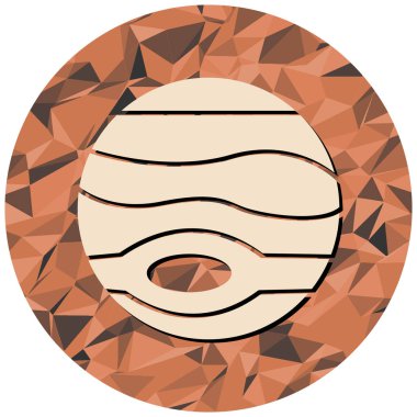 Yabancı gezegen. Web simgesi