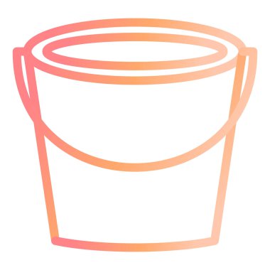 Kova. Web simgesi basit tasarım