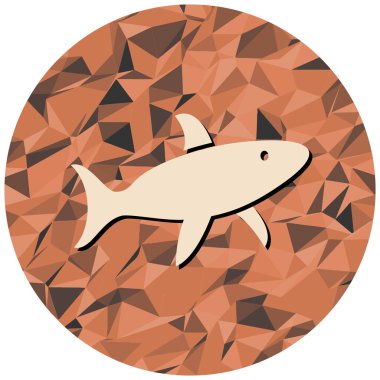 Bir hayvanın vektör çizimi  