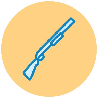 Silah simgesinin vektör illüstrasyonu