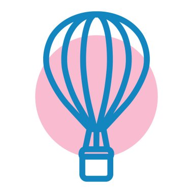 Sıcak hava balonu. Basit tasarım