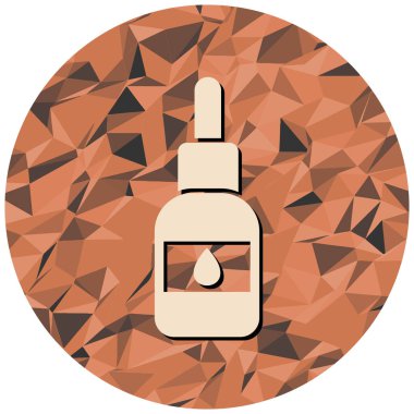 Parfüm. Web simgesi basit illüstrasyon