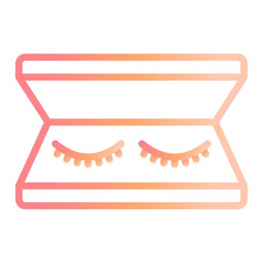  Göz Halkaları modern ikon vektör resimlemesi 