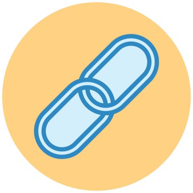 bağlantı simgesi vektör illüstrasyonu