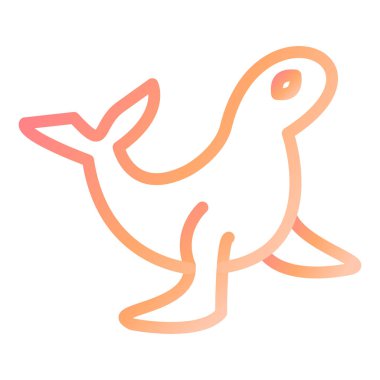 Mühürle. Web simgesi basit illüstrasyon 