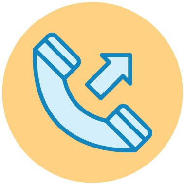 - Telefon. Web simgesi basit illüstrasyon