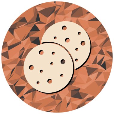 Gıda simgesinin vektör illüstrasyonu