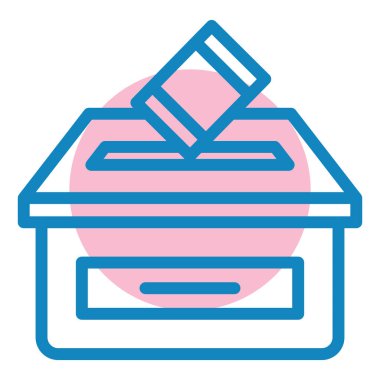 oy web simgesi basit illüstrasyon