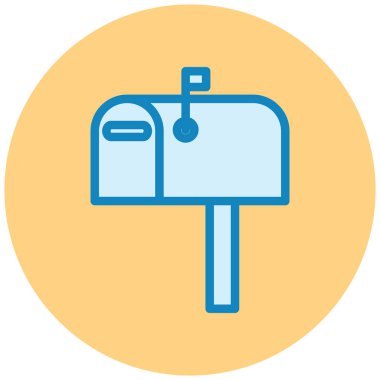 E- posta simgesi vektör illüstrasyonu