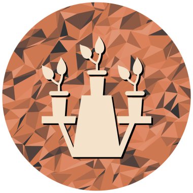 Çiçek arkaplanının vektör çizimi