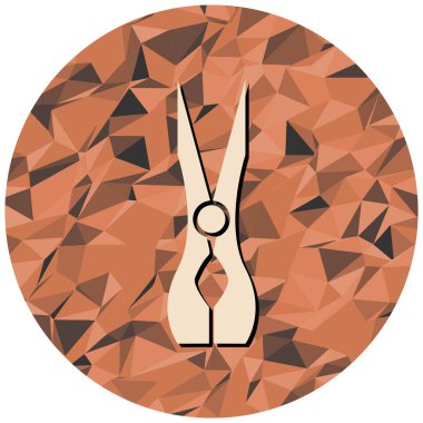 Kesik makasın vektör illüstrasyonu