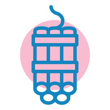 yiyecek ve içecek düz vektör simgesi