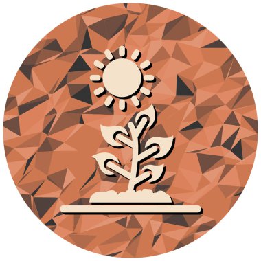 Bir ağacın vektör illüstrasyonu