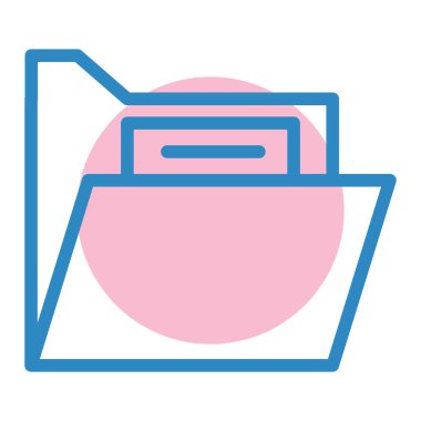 dizin simgesi, vektör illüstrasyonu basit tasarım