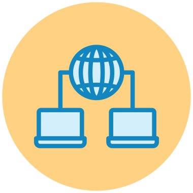 küresel ağ. Web simgesi