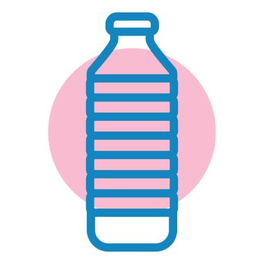 Su şişesi. Basit tasarım