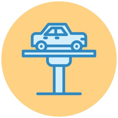 - Araba. Web simgesi basit illüstrasyon