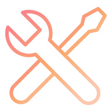 Modern simge vektör illüstrasyonunu onar 