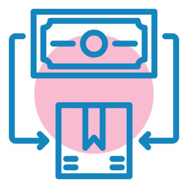 Çevrimiçi teslimat. Web simgesi