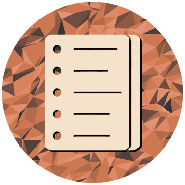 Kontrol listesi, dosya, belge, web, uygulama. Basit resimleme