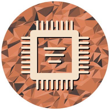 Düz tasarım simgesinin vektör illüstrasyonu