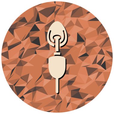 Modern b 'nin vektör illüstrasyonu eksik simgesi