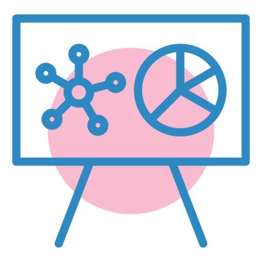 seo düz vektör simgesi