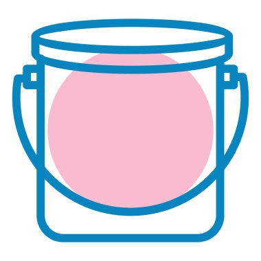 Kova. Web simgesi basit tasarım