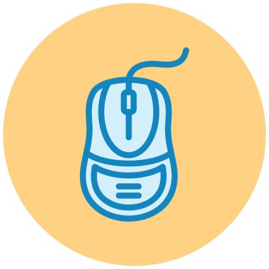 Fare. Web simgesi basit illüstrasyon