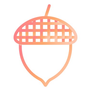 Palamut. Web simgesi basit illüstrasyon 