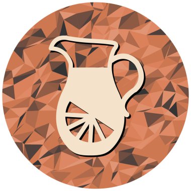 Süt ikonu vektör illüstrasyonuName