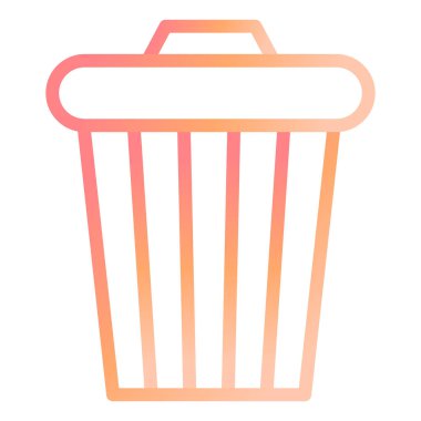 Çöp Kutusu modern simge vektör illüstrasyonunu geri dönüştür 