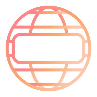 Haberler. Web simgesi basit illüstrasyon