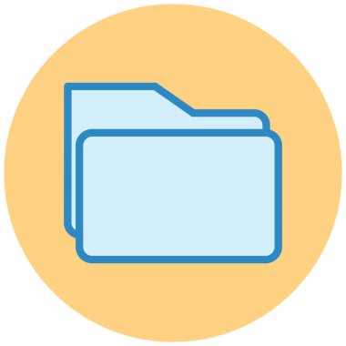 Dosya. Web simgesi basit illüstrasyon