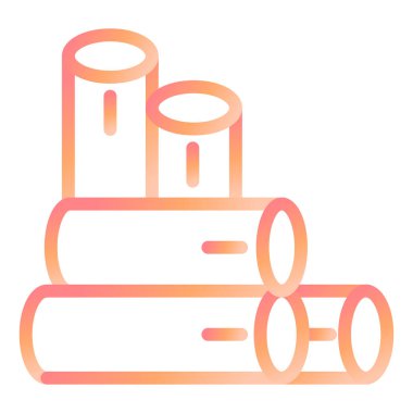 Boru simge vektör çizim