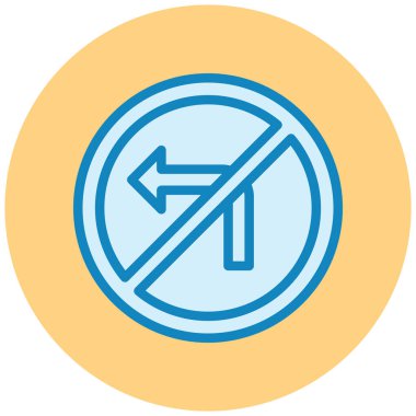 İşaret yok. Basit resimleme