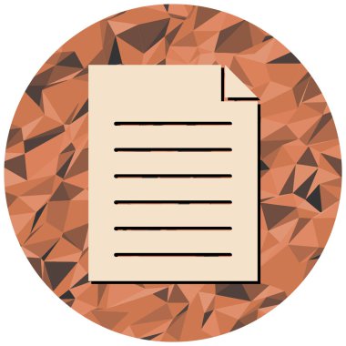 Basit vektör illüstrasyonu, web simgesi 