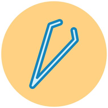 Kalem. Web simgesi basit illüstrasyon