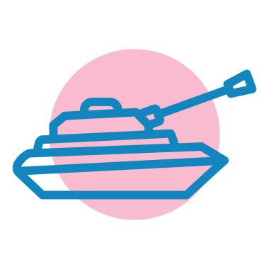 Askeri bıçak ikonu. vektör illüstrasyonu